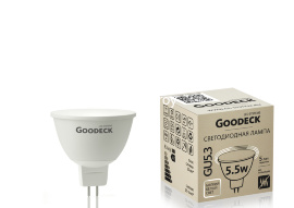 Лампа LED Goodeck 5,5Вт MR16 GU5.3 230В 4100K - 